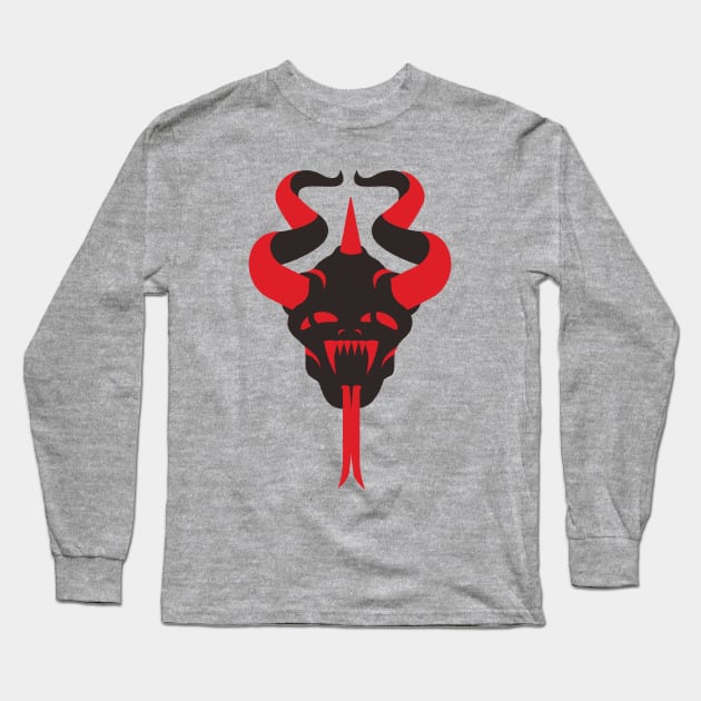 Demon Dude Long Sleeve T-Shirt by evilgoods